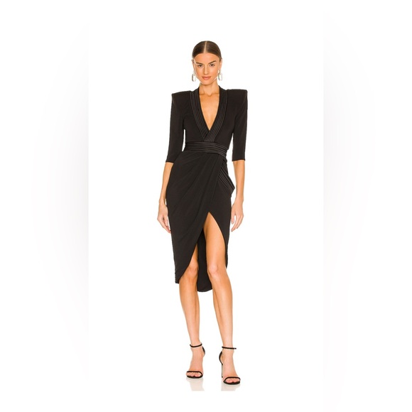 Zhivago Eye of Horus Midi Dress in Black *WORN TWICE* - Picture 1 of 13